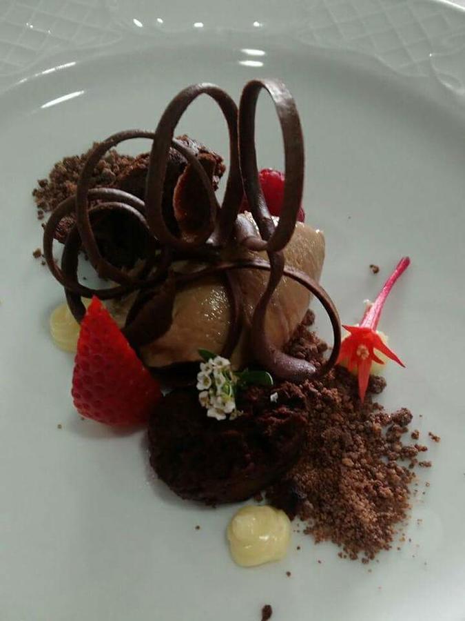 Hotel Restaurante Sostenible La Laguna 브로사스 외부 사진